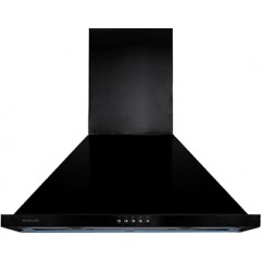 Davoline Kos HPC Black 90cm Απορροφητήρας Τζάκι